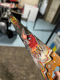 Hand-painted saw