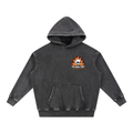 Snow Wash Fleece Oversize Hoodie