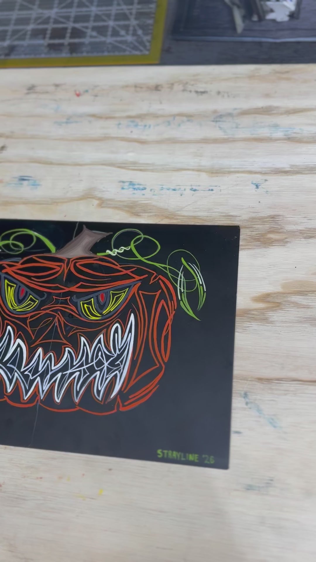 Pinstriped Pumpkin